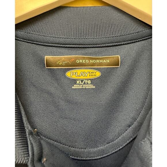 Greg Norman Men's Blue Short Sleeve Play Dry Polo Shirts Bundle of Two Size XL - Picture 5 of 16